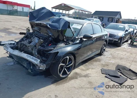 2018 Honda Accord Sport 2.0T from USA, damaged, VIN 1HGCV2F34JA047296